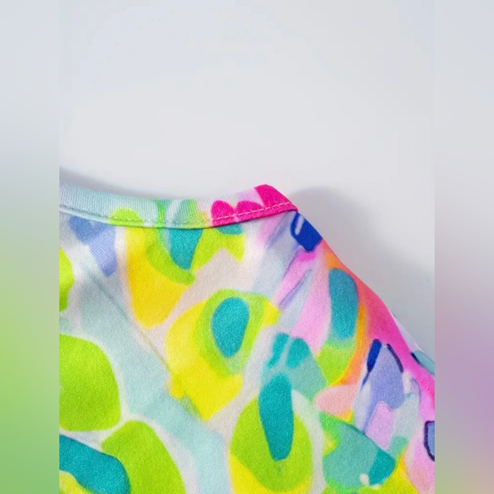 Lilly Pulitzer Colorful Sleeveless Maxi Dress Beach Cover Up - Picture 7 of 7